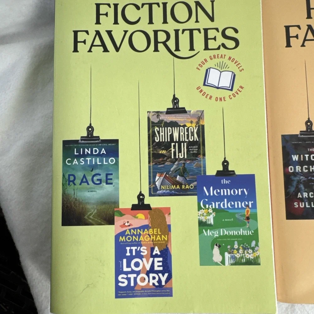 Reader's Digest Fiction Favorites Lot 3 Paperback Books/12 Novels Mystery Etc